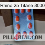 Rhino 25 Titanium 8000 06